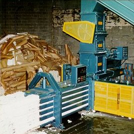 Our MSI High Speed Shredder at work!