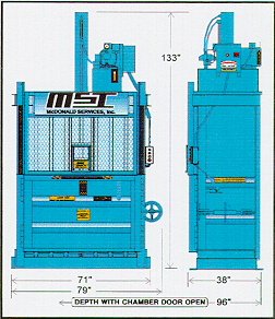 Use this picture to determine the right place for your MSI Baler.